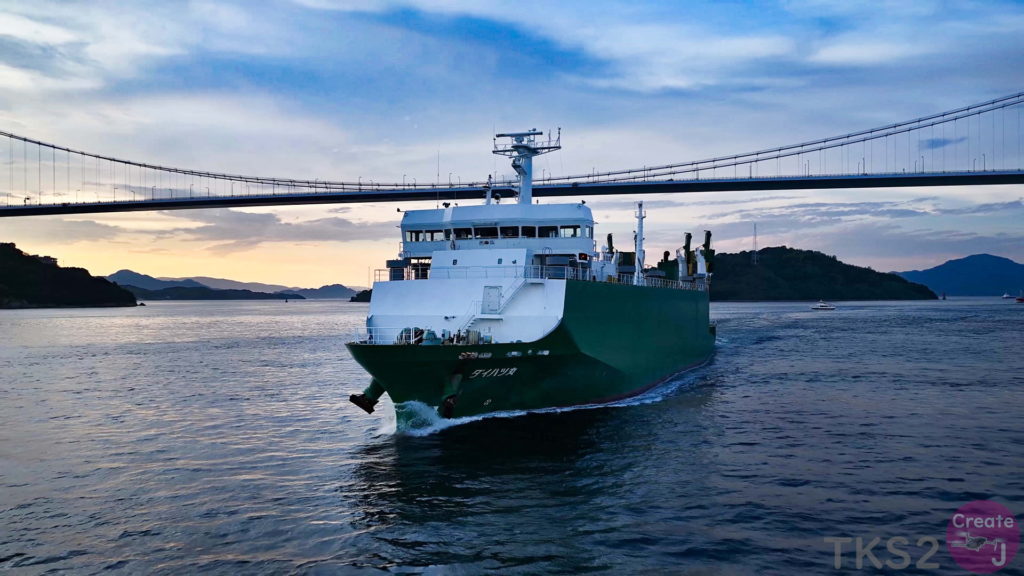 来島海峡空撮 | 海峡俯瞰